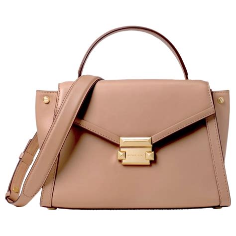 michael kors whitney medium leather satchel rosa|Whitney Medium Leather Satchel .